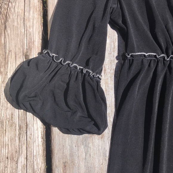 French boho chic LBD little black dress - Picture 4 of 10
